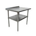 18 ga. S/S Work Table Undershelf 1.5" Riser 36"x24"-cityfoodequipment.com