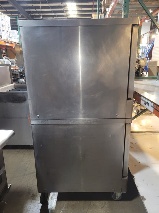 Used Blodgett DFG-100-3 Commercial Double Convection Oven, Gas-cityfoodequipment.com