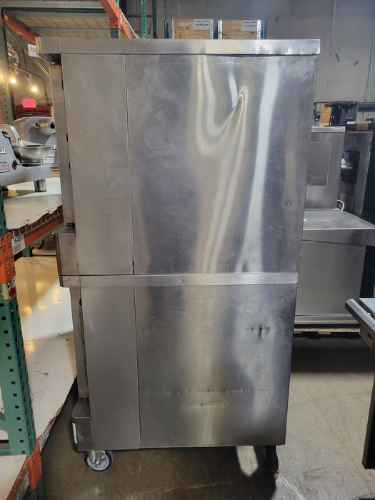 Used Blodgett DFG-100-3 Commercial Double Convection Oven, Gas-cityfoodequipment.com