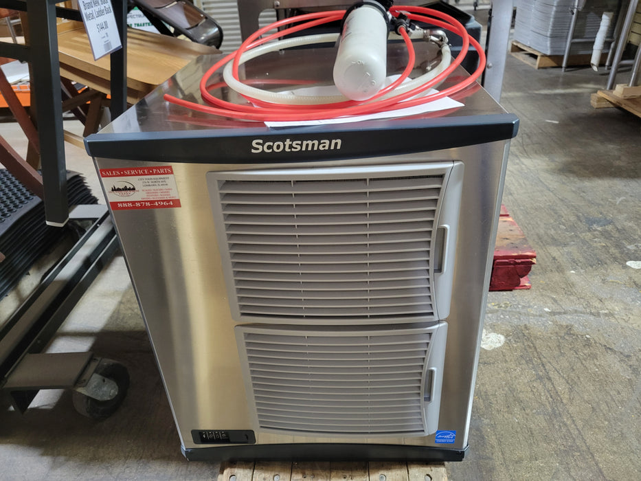 Used Scotsman F1222A-32 1200Lb. Flake Ice Machine & Transport System-cityfoodequipment.com