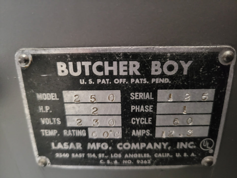 Used Butcher Boy 250 Stainless Steel Paddle Mixer, 230 lbs. 1 Phase-cityfoodequipment.com