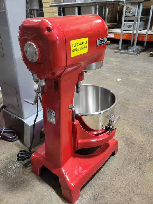 Hobart A200 - 20 Qt Red Commercial Dough Mixer-cityfoodequipment.com