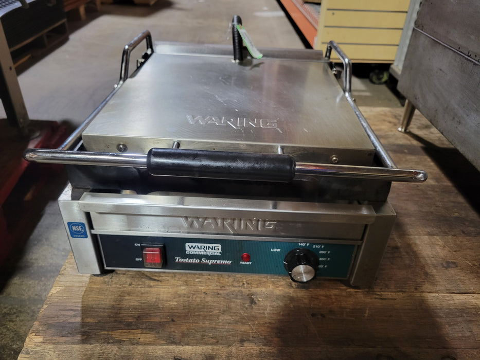 Used Waring WFG275 Commercial Flat Tostato Supremo 14" x 14"-cityfoodequipment.com