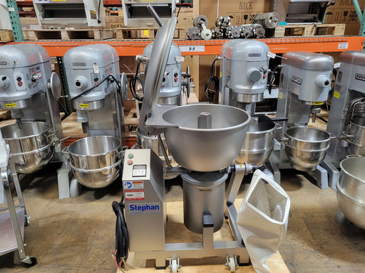 Used Stephan VCM 44 A/1 Vertical Mixer W/ Dough Blade, 3 Phase, 220 Volts.-cityfoodequipment.com