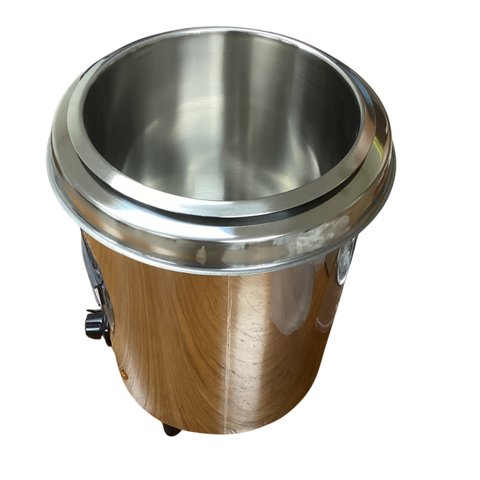 Compass 5.7L Electric Soup Kettle Stainless Steel-cityfoodequipment.com