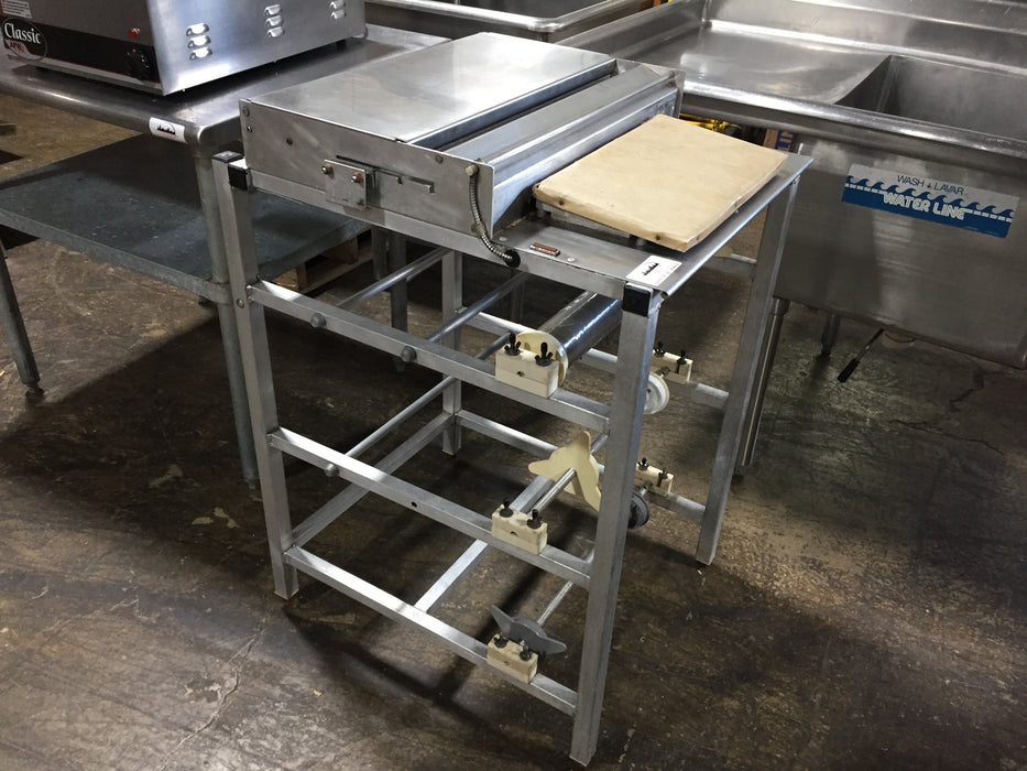 Used Heat Seal 104A Floor Standing Hand Wrapper-cityfoodequipment.com