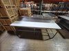 Used 96" x 36" Poly Top Cutting Board Table-cityfoodequipment.com