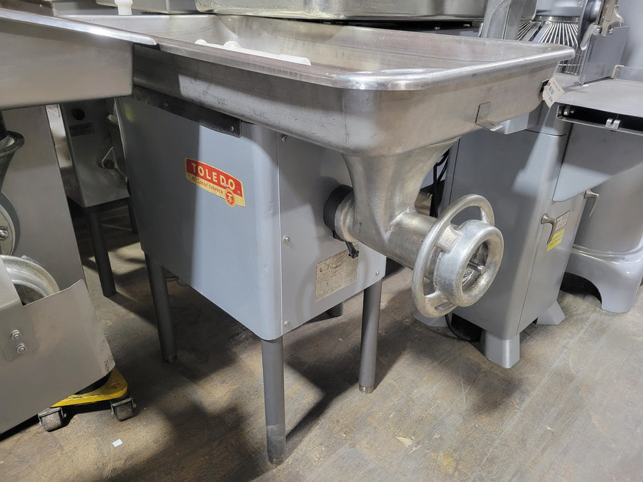 Used Toledo #5426 #32 Commercial Meat Grinder, 3 Phase-cityfoodequipment.com