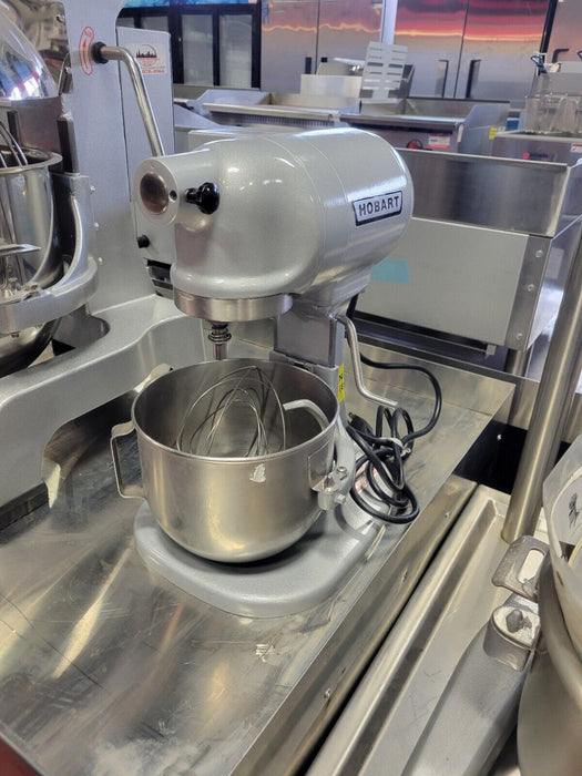 Used Hobart N50 5 Qt. Bowl Lift Countertop Mixer with Accessories-cityfoodequipment.com