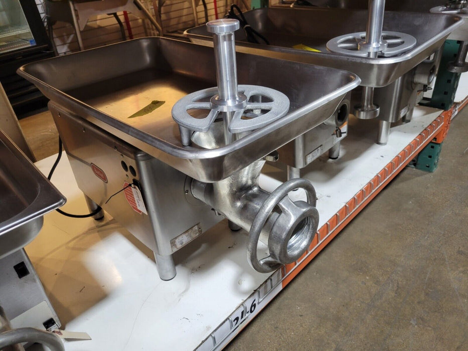 Used Berkel E-222 Commercial Meat Grinder - 1HP, 115 Volts-cityfoodequipment.com