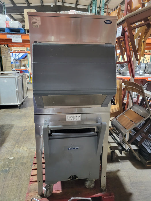 Used Scotsman F1222A-32 1200Lb. Flake Ice Machine & Transport System-cityfoodequipment.com