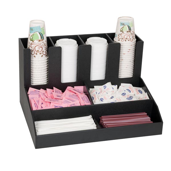 Dispense-Rite CLCO-4BT Countertop Multi-Purpose Organizer-cityfoodequipment.com