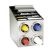 Dispense-Rite CTC-L-2X2SS Countertop Cup, Lid & Straw Dispensing Cabinet-cityfoodequipment.com