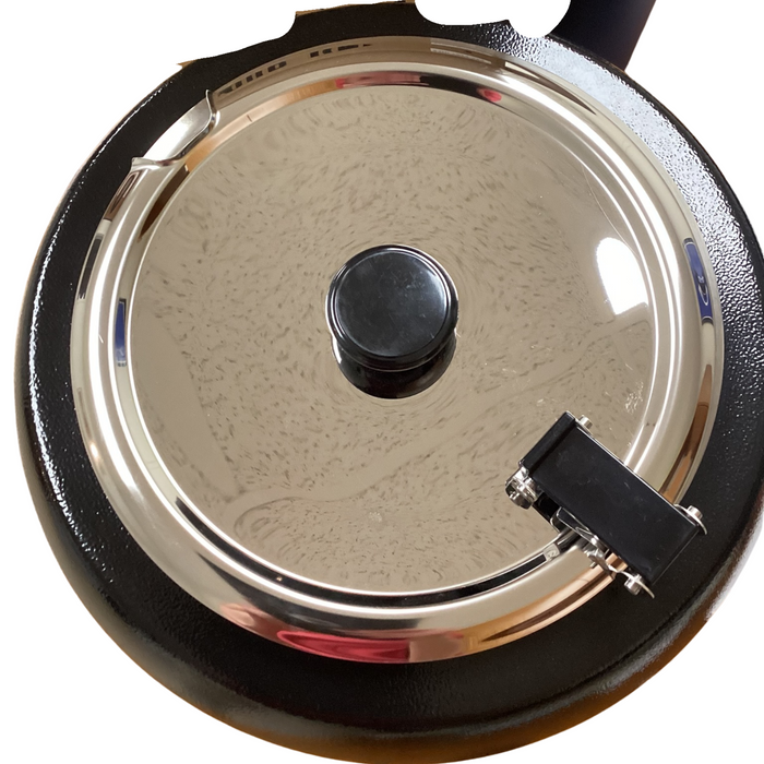 Compass Black Steel 10L Electric Soup Kettle-cityfoodequipment.com