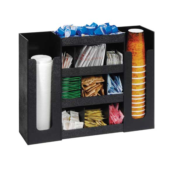 Dispense-Rite DLCO-5BT Countertop Multi-Purpose Organizer-cityfoodequipment.com