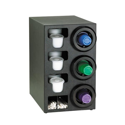 Dispense-Rite STL-C-3RBT Countertop Cup, Lid & Straw Dispensing Cabinet-cityfoodequipment.com