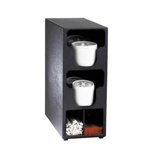 Dispense-Rite TLO-2BT Countertop Lid & Straw Organizer-cityfoodequipment.com