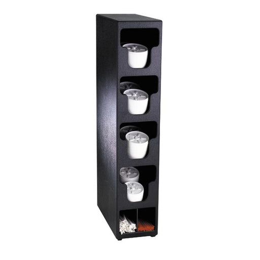 Dispense-Rite TLO-4BT Countertop Lid & Straw Organizer-cityfoodequipment.com