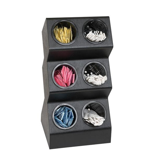 Dispense-Rite VSCH-6BT Countertop Flatware Organizer-cityfoodequipment.com