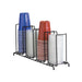 Dispense-Rite WR-4 Countertop Wire Form Cup & Lid Dispenser-cityfoodequipment.com