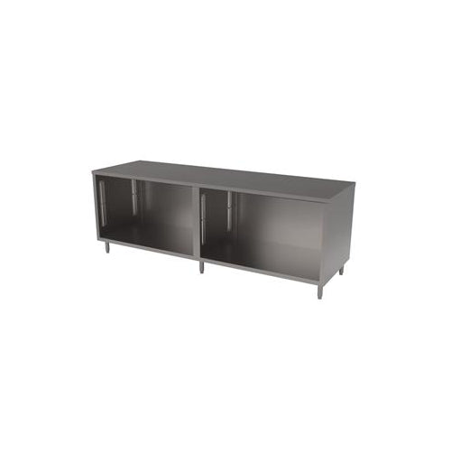 30"x84" S/S Cabinet Base Chef Table-cityfoodequipment.com