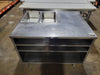 Used 37.25"x 48" Stainless Steel W/ Casters-cityfoodequipment.com