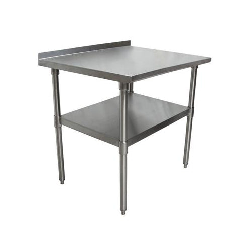 18 ga. S/S Work Table Undershelf 1.5" Riser 24"x24"-cityfoodequipment.com