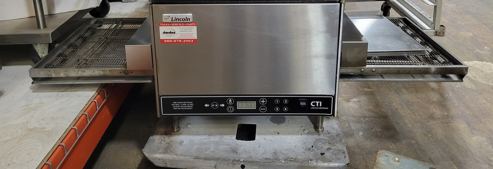 Used Lincoln 2501 Impinger Oven - Digital Countertop Conveyor Oven-cityfoodequipment.com