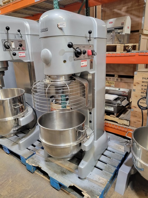 Used Hobart M802 80-Quart Mixer w/Guard, 230V 3-Phase-cityfoodequipment.com