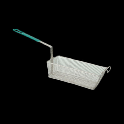 Fry Basket 6-5/8" X 13" X 5-1/8" Green Handle-cityfoodequipment.com