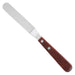 Spatula w/Offset, Wooden Hdl, 3-3/8" x-3/4" Blade (12 Each)-cityfoodequipment.com