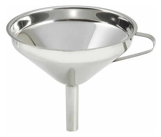 5-3/4" Funnel, Wide Mouth, S/S (12 Each)-cityfoodequipment.com