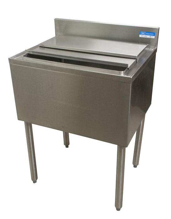 18"X24" S/S Insulated Ice Bin-cityfoodequipment.com