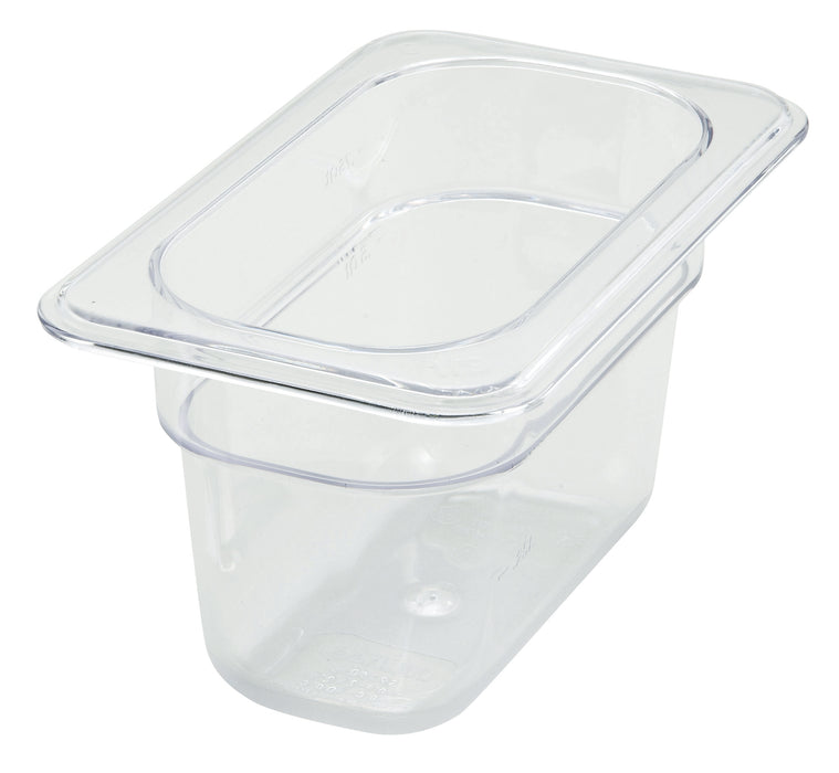 PC Food Pan, 1/9 Size, 4" (12 Each)-cityfoodequipment.com