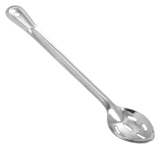 15" Slotted Basting Spoon, 1.2mm, S/S (12 Each)-cityfoodequipment.com