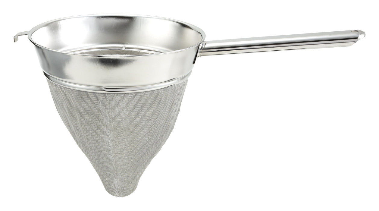 10" Bouillon Strainer, Extra Fine Mesh, S/S (3 Each)-cityfoodequipment.com