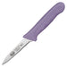 3-1/4" Paring Knives, Purple PP Hdl, 2pcs/pk, Allergen Free (6 Pack)-cityfoodequipment.com