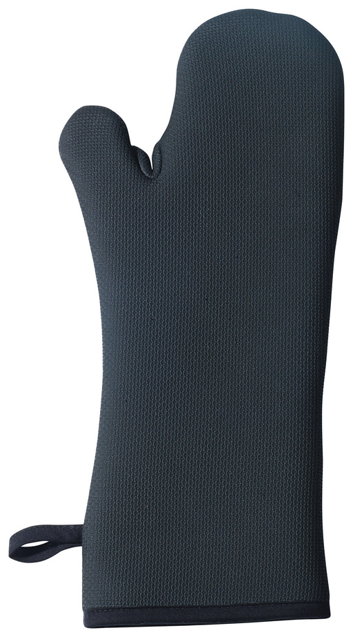 17" Oven Mitt, Neoprene, Black (12 Each)-cityfoodequipment.com