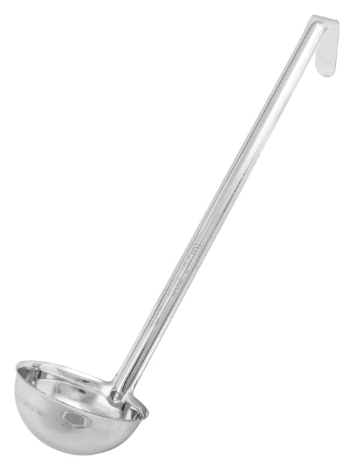 Winco Prime One-piece S/S 5oz Ladle, NSF (12 Each)-cityfoodequipment.com