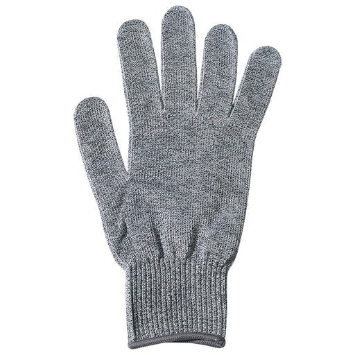 Cut Resistant Glove, L, Antimicrobial Agent, ANSI Lvl A5, Gray, Gray Wristband (12 Each)-cityfoodequipment.com