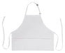 3 Pocket BIB Apron, 24"L x 27-1/2"W,White (12 Each)-cityfoodequipment.com