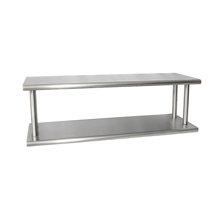 S/S Double Pass-Thru Shelf 24" x 108" 16 Ga T-304-cityfoodequipment.com