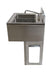 21"X60" S/S Underbar Sink 3 Compartment w/ 2 Drainboards and Faucet-cityfoodequipment.com