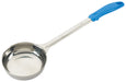 8oz Solid Food Portioner, One-piece, Blue, S/S (12 Each)-cityfoodequipment.com