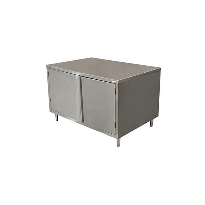 24" X 18" S/S Cabinet Base Chef Table Hinged Door-cityfoodequipment.com