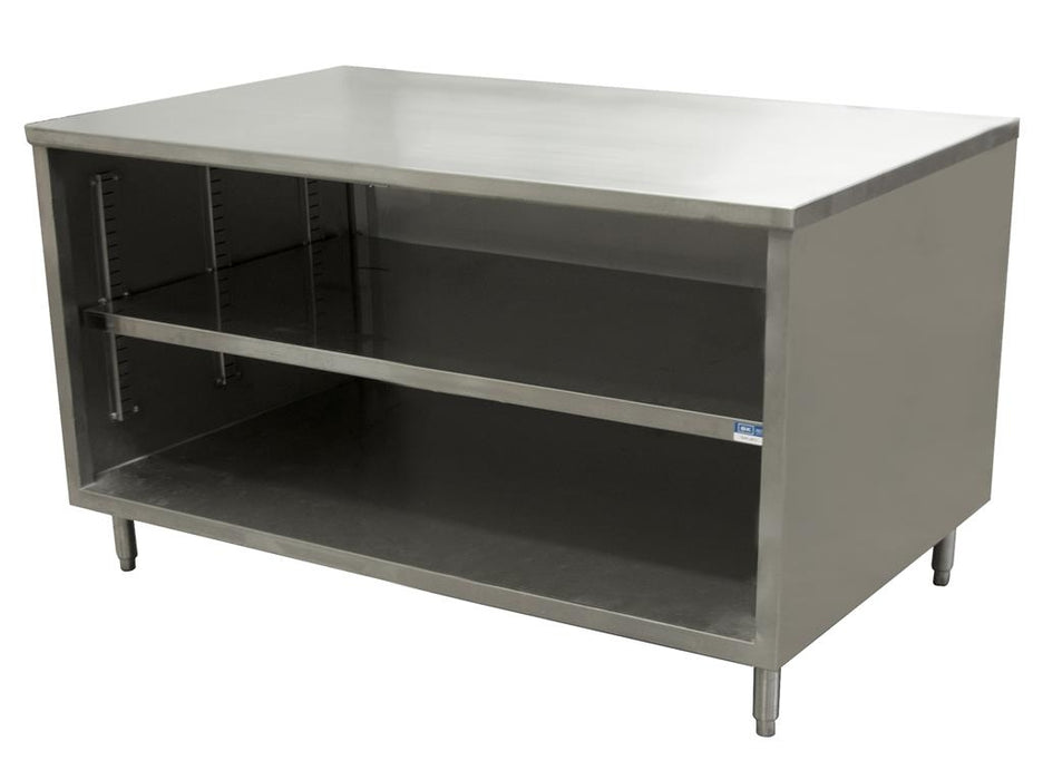 24" X 48" S/S Cabinet Base Chef Table-cityfoodequipment.com