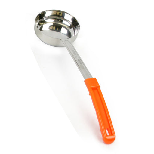 8 OZ LADDON PLASTIC 2 PC HANDLE, ORANGE LOT OF 12 (Ea)-cityfoodequipment.com