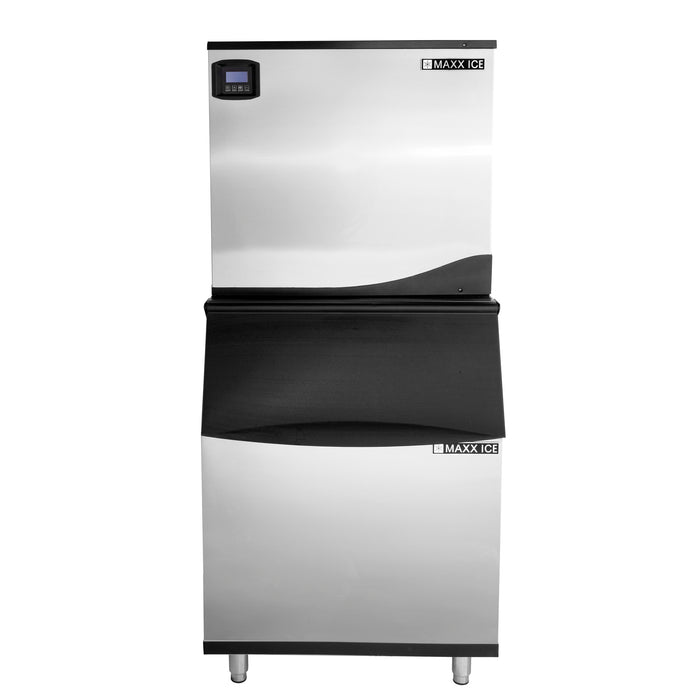 Maxx Ice Modular Ice Machine, 30"W, 521 lbs w/580 lb Storage Bin, SS-cityfoodequipment.com