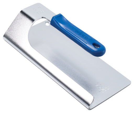 Steak Weight, 9-3/4" x 4-3/4", 3LBS, 18/8 SS, Blue Silicon Sleeve, NSF (2 Each)-cityfoodequipment.com