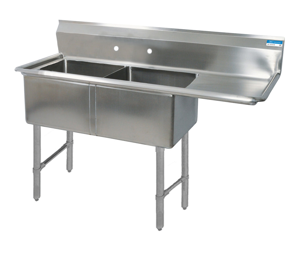 Two Compartment Sink • 54 3/16